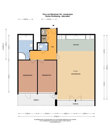 Plattegrond - Titus van Rijnstraat 142, 1058 GB Amsterdam - 126288_EV alt.jpg